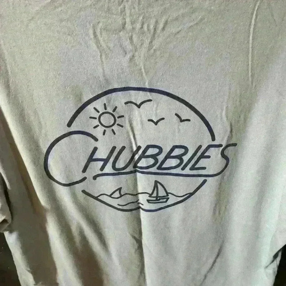 Men’s Chubbies Grey Wknd Short Sleeve Tshirt Extra Large - Picture 6 of 6